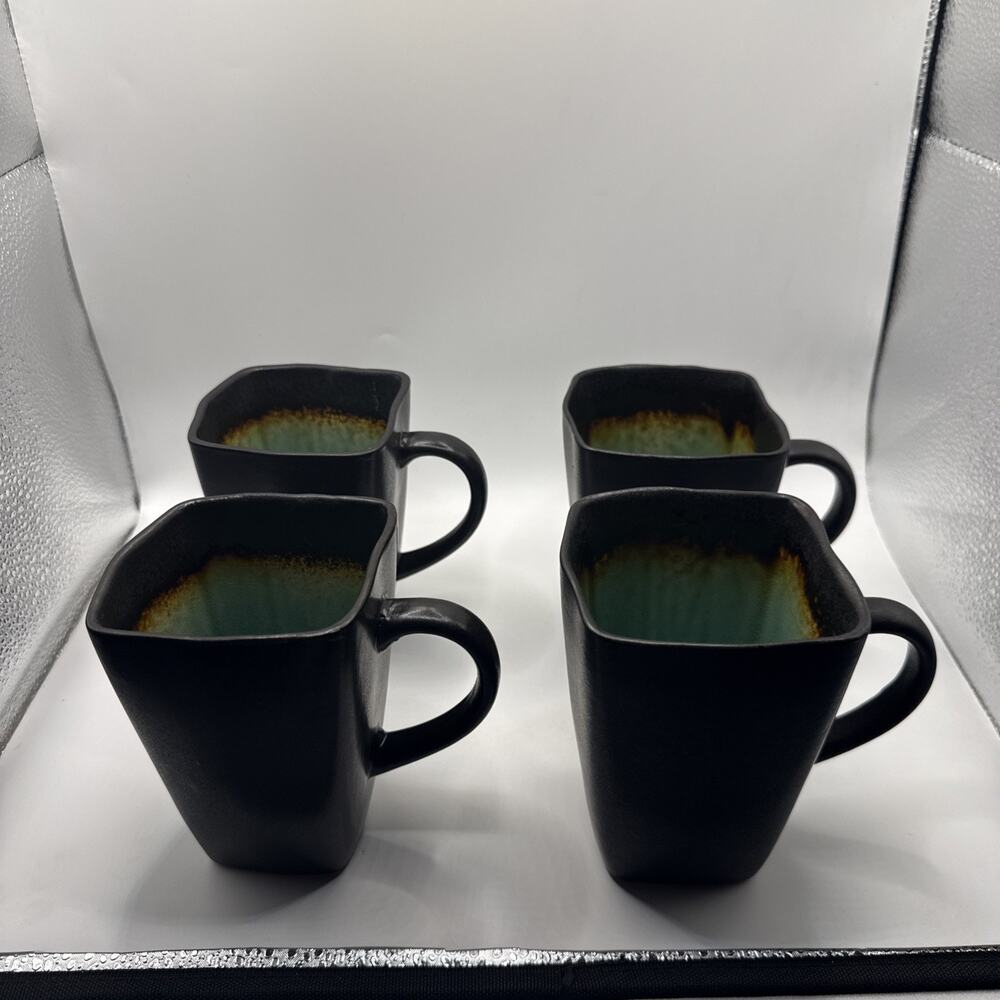 Target Home JADE MOON - Set of 4 Square Mugs